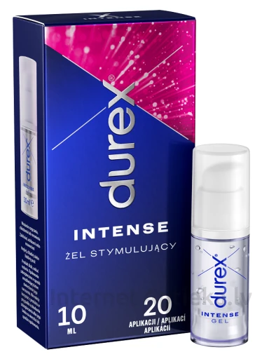 Durex Intense Orgasmic gels, 10 ml 20 reizēm | internetaptieka.lv