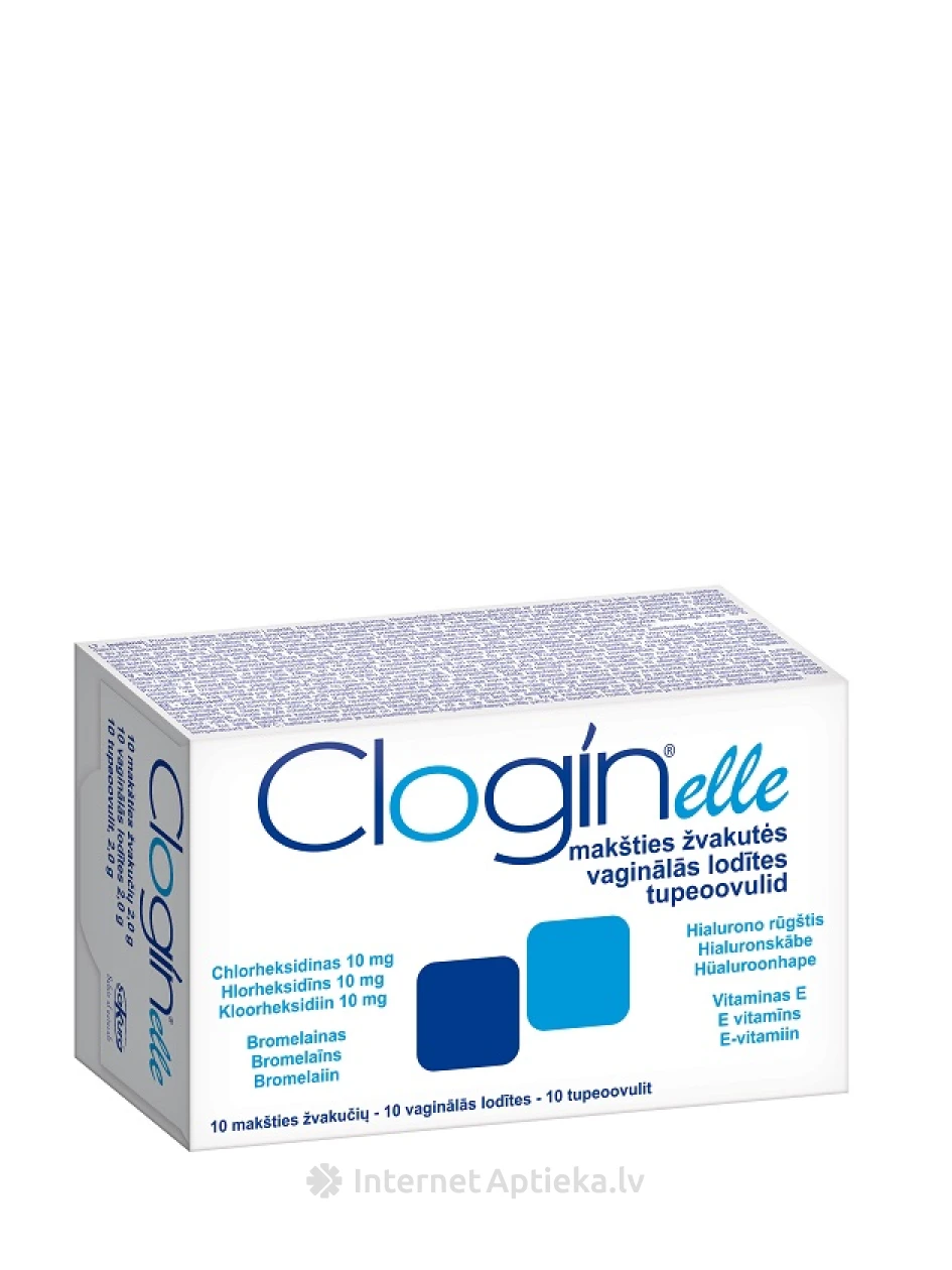 Clogin elle vaginālās lodītes, 10 gb. | internetaptieka.lv