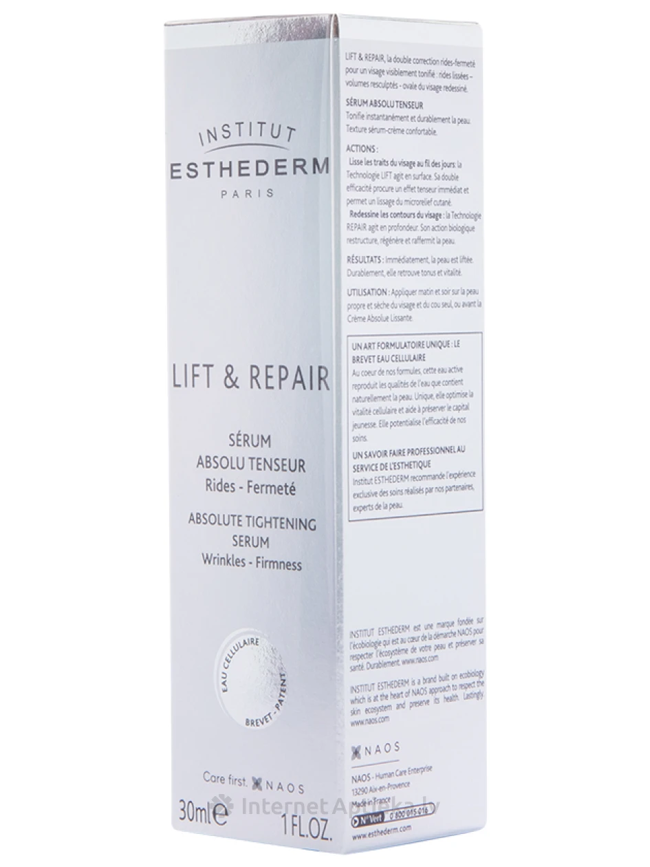 Institut Esthederm LIFT & REPAIR Absoluutne pinguldav seerum, 30 ml | internetaptieka.lv