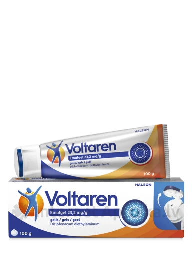 Voltaren Emulgel Гель 23.2 mg/g, 100 г | internetaptieka.lv