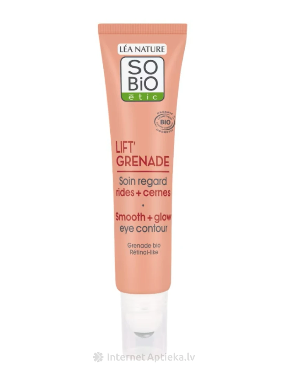 So Bio Gels acu kontūrai «Gludums un mirdzums», 15 ml | internetaptieka.lv