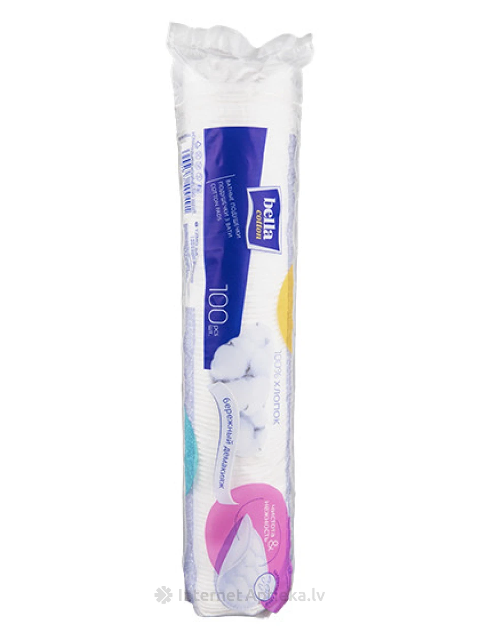 Bella Cotton vates plāksnītes, 100 gb. | internetaptieka.lv