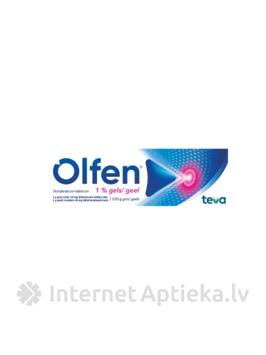 Olfen 1% гель, 100 г | internetaptieka.lv