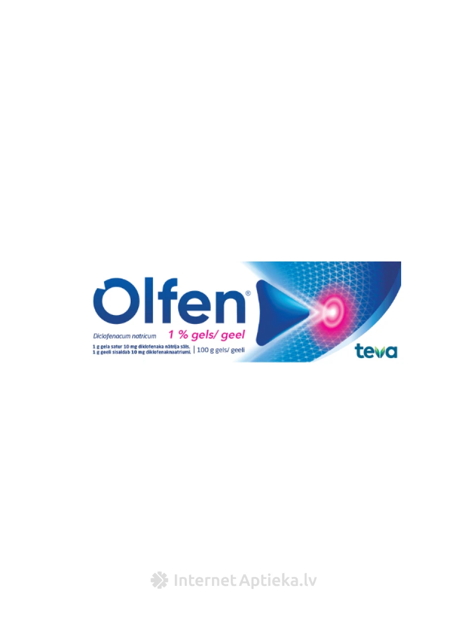 Olfen 1% gelis, 100 g | internetaptieka.lv
