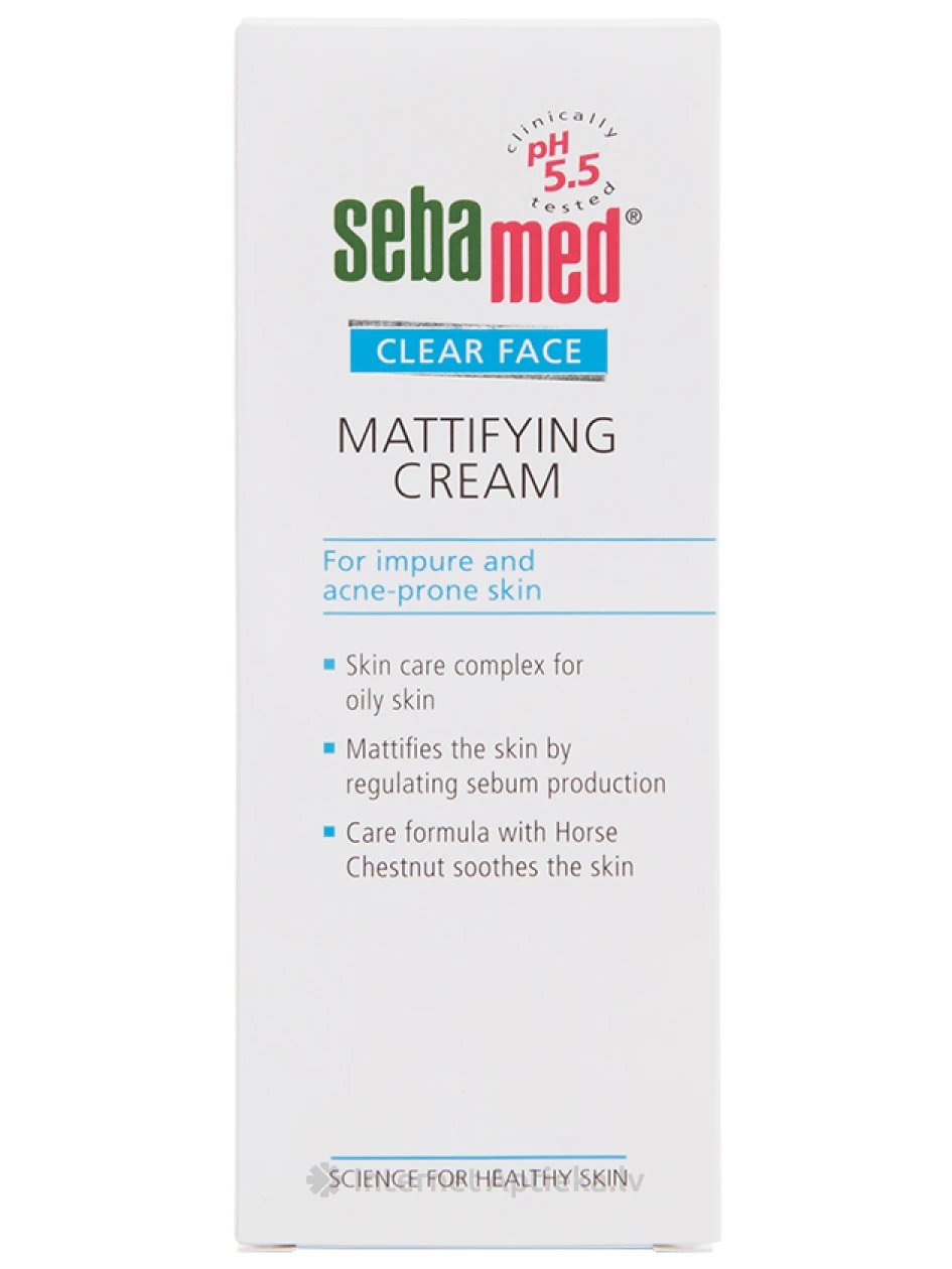 SEBAMED CLEAR FACE matistav kreem probleemsele näonahale, 50 ml | internetaptieka.lv
