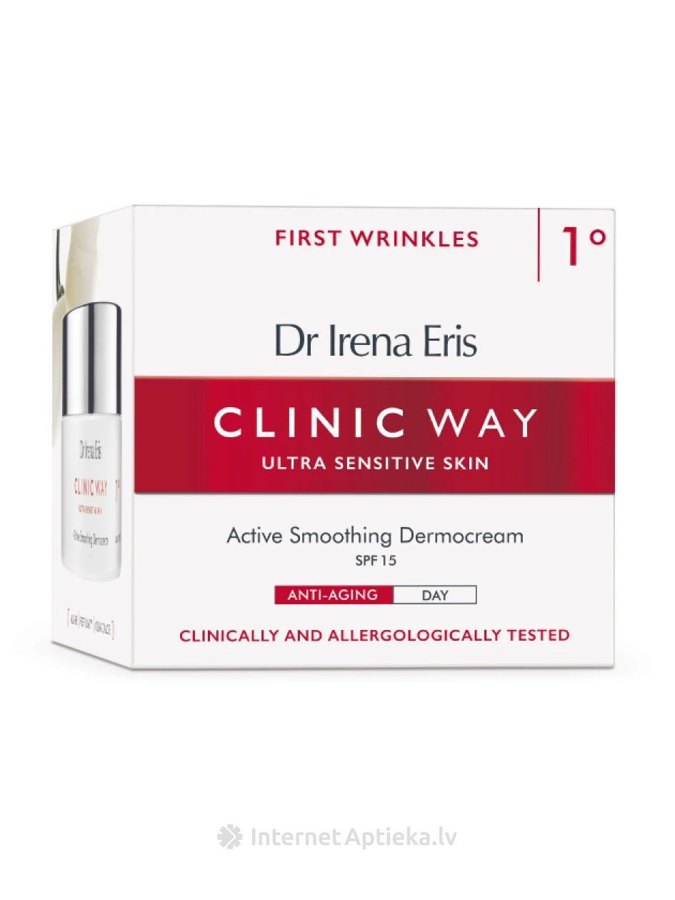 Clinic Way pretgrumbu dienas krēms SPF15, 50 ml | internetaptieka.lv