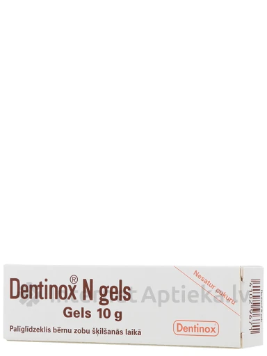 Dentinox N gels, 10 g | internetaptieka.lv