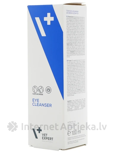 VetExpert silmade puhastusvahend koertele ja kassidele, 100 ml | internetaptieka.lv