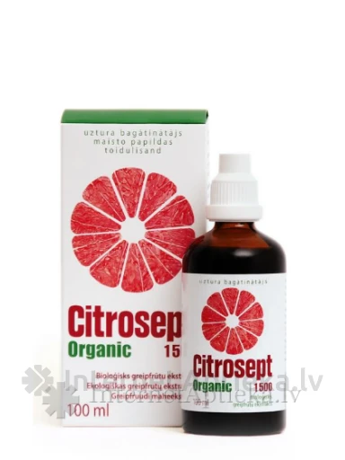 Citrosept Organic 1500mg, 100 ml | internetaptieka.lv