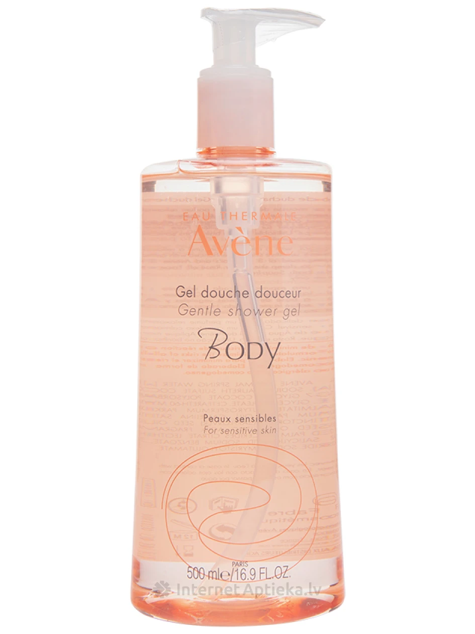 AVENE BODY MAIGS DUŠAS GELS, 500 ML | internetaptieka.lv