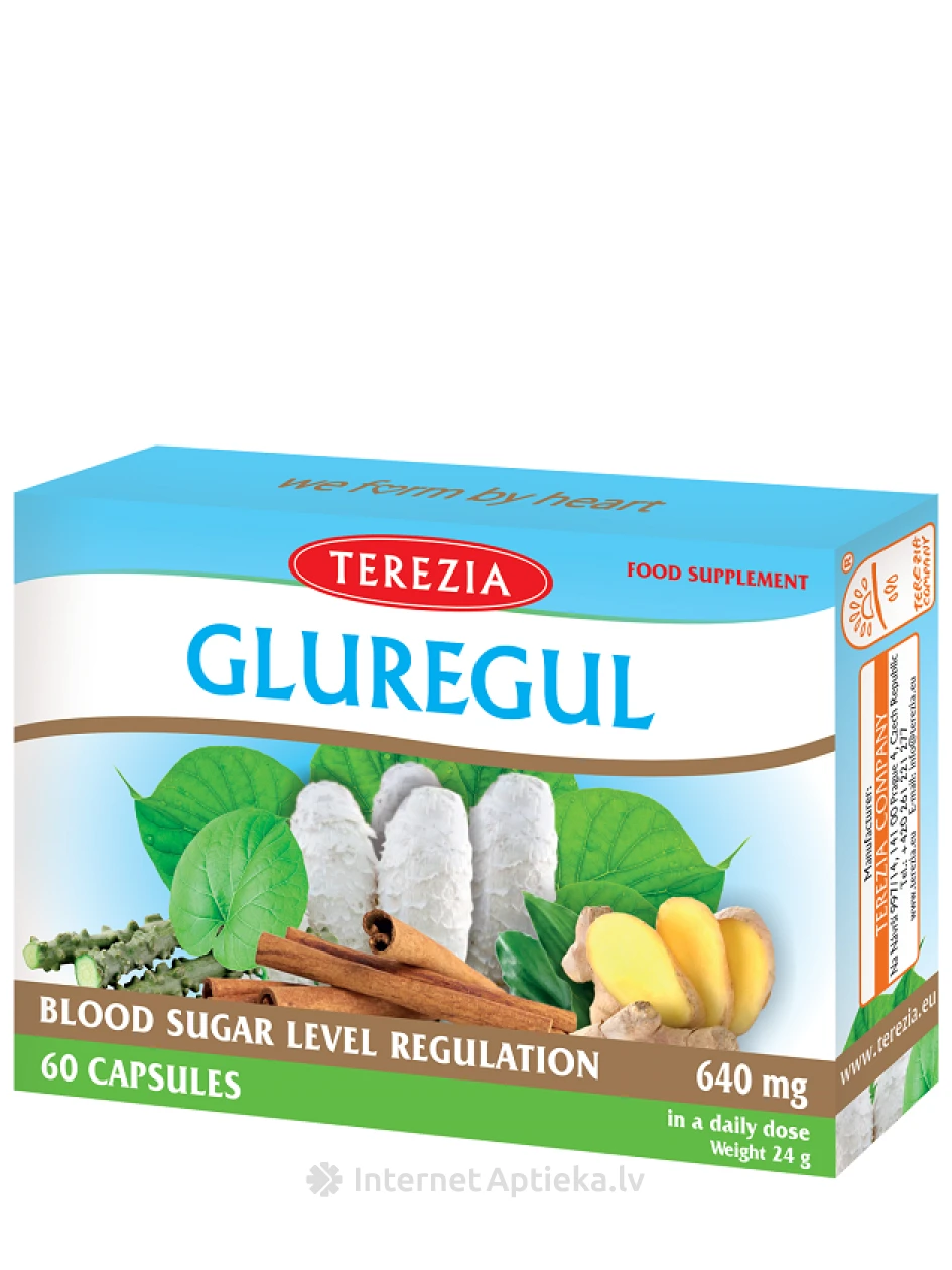 Gluregul kapsulas, 60 gb. | internetaptieka.lv