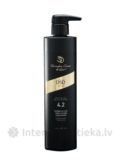 4.2 DSD de Luxe Trīskāršas iedarbības kondicionieris matiem, 500 ml | internetaptieka.lv