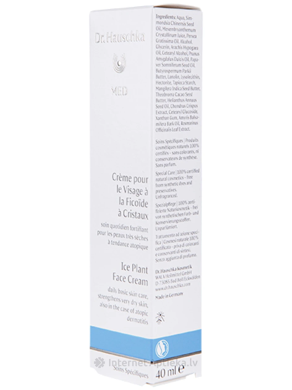 DR. HAUSCHKA SEJAS KRĒMS AR KRISTĀLU PUSDIENZIEDI, 40 ml | internetaptieka.lv
