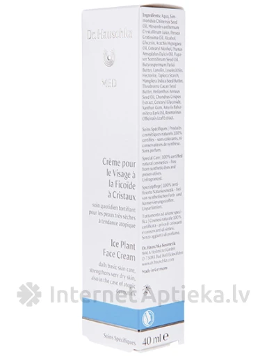 DR. HAUSCHKA SEJAS KRĒMS AR KRISTĀLU PUSDIENZIEDI, 40 ml | internetaptieka.lv