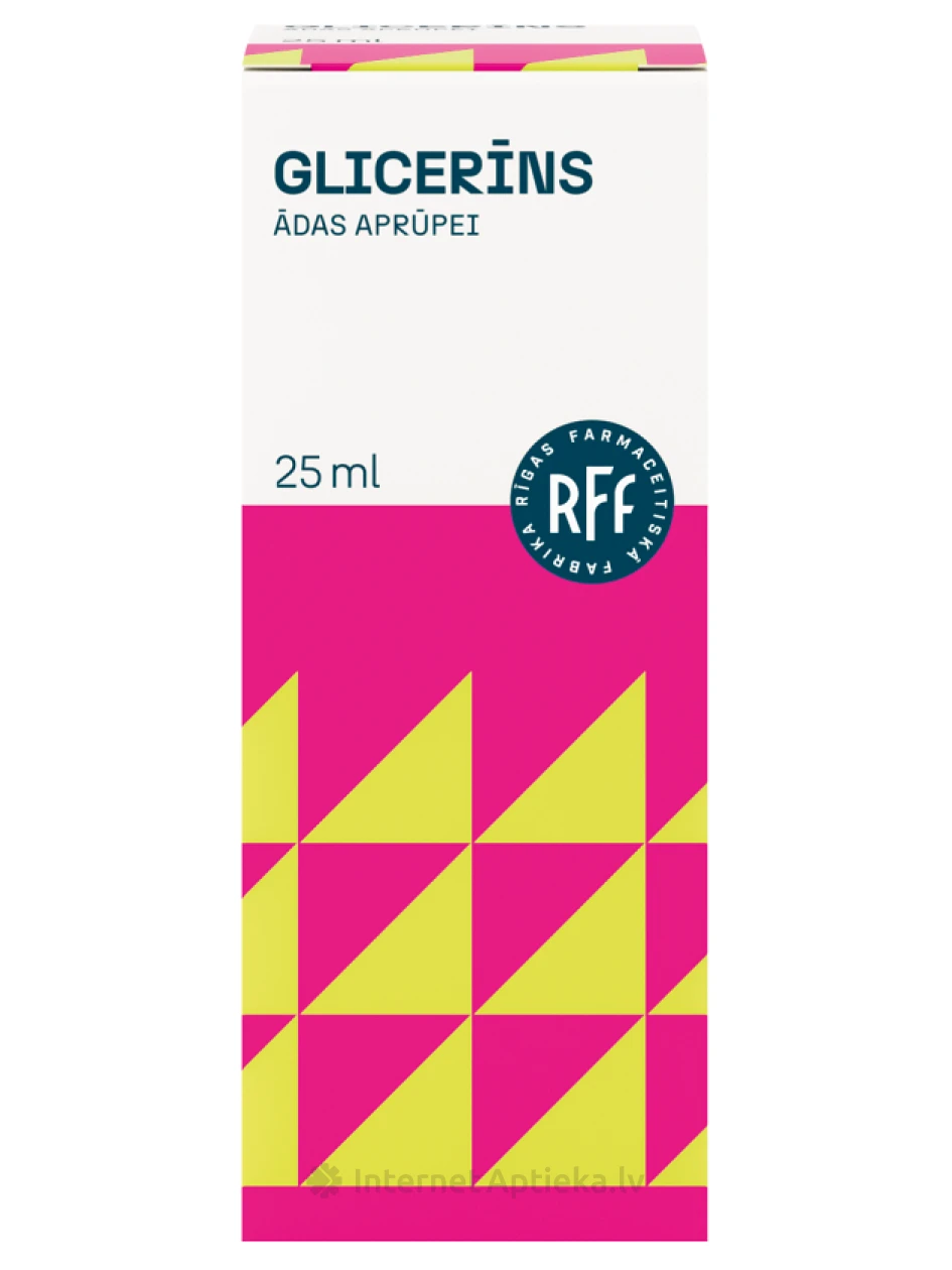 Глицерин, 25 мл | internetaptieka.lv