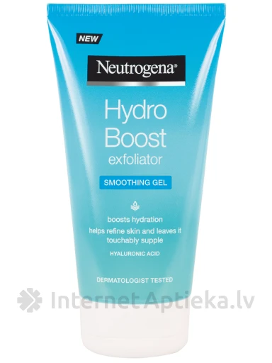 NEUTROGENA Hydro Boost izlidzinošais sejas pilinga gels, 150 ml | internetaptieka.lv