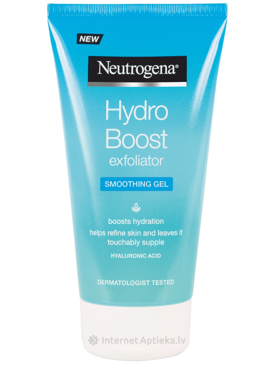 NEUTROGENA Hydro Boost izlidzinošais sejas pilinga gels, 150 ml | internetaptieka.lv