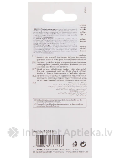 Titania Nagu knaibles - hromētas, 1 gb. | internetaptieka.lv