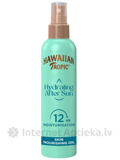 Hawaiin Tropic Barojoša un mitrinoša ķermeņa eļļa pēc sauļošanās, 150 ml | internetaptieka.lv