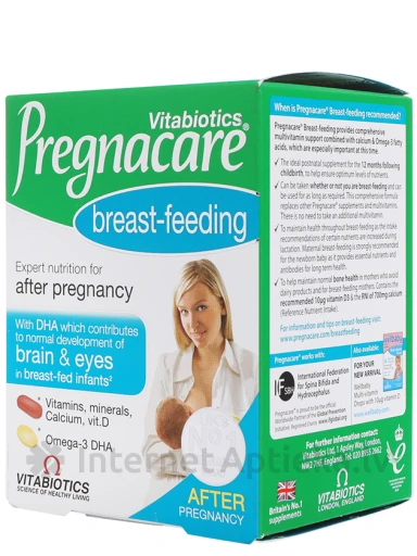 Pregnacare breast-feeding, 56 таблеток | internetaptieka.lv
