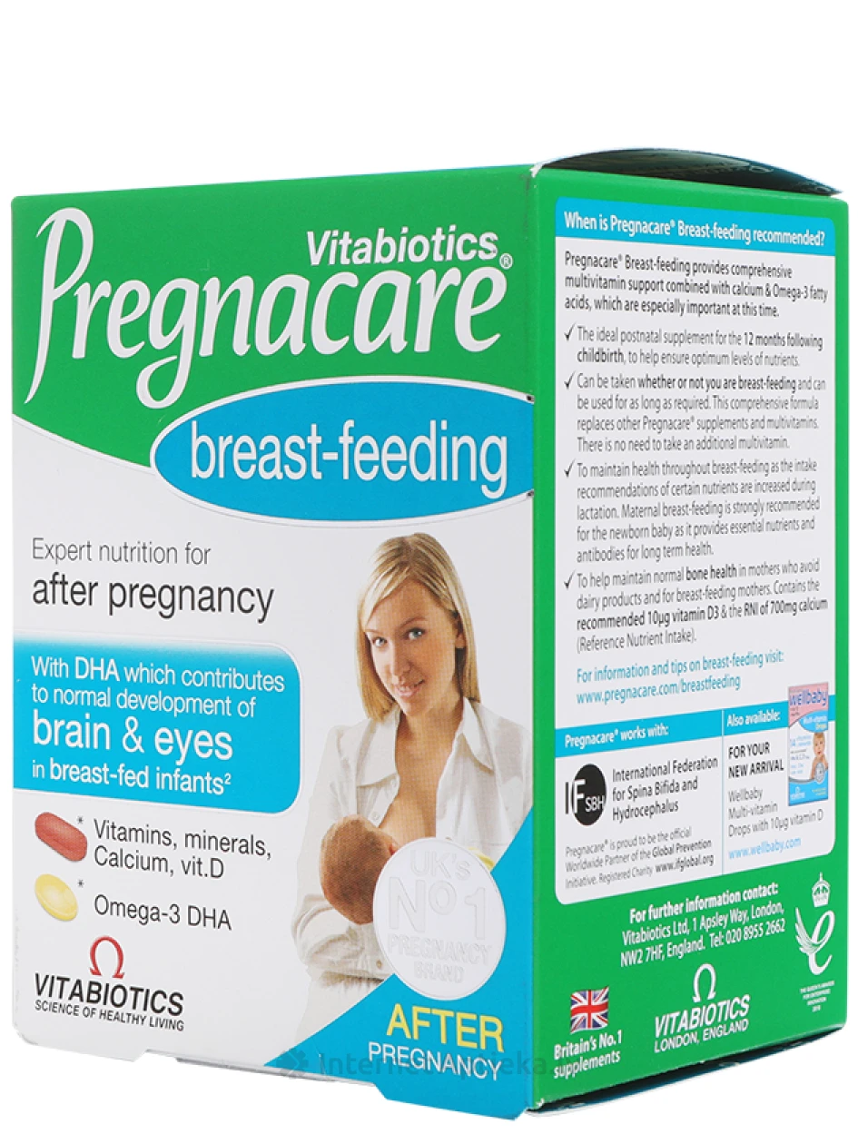Pregnacare Breast-feeding, 56 tabletes | internetaptieka.lv