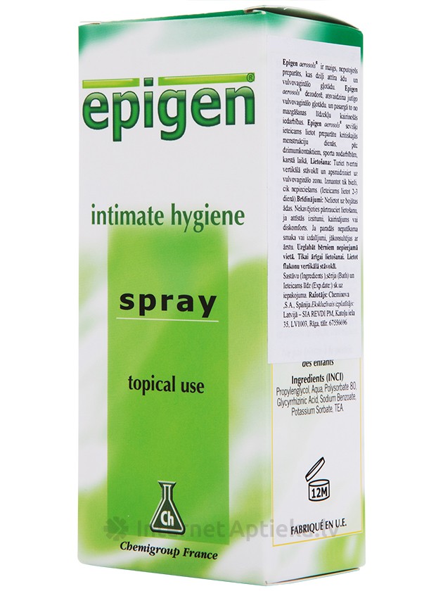 Epigen Intim aerosols, 60 ml - InternetAptieka.lv