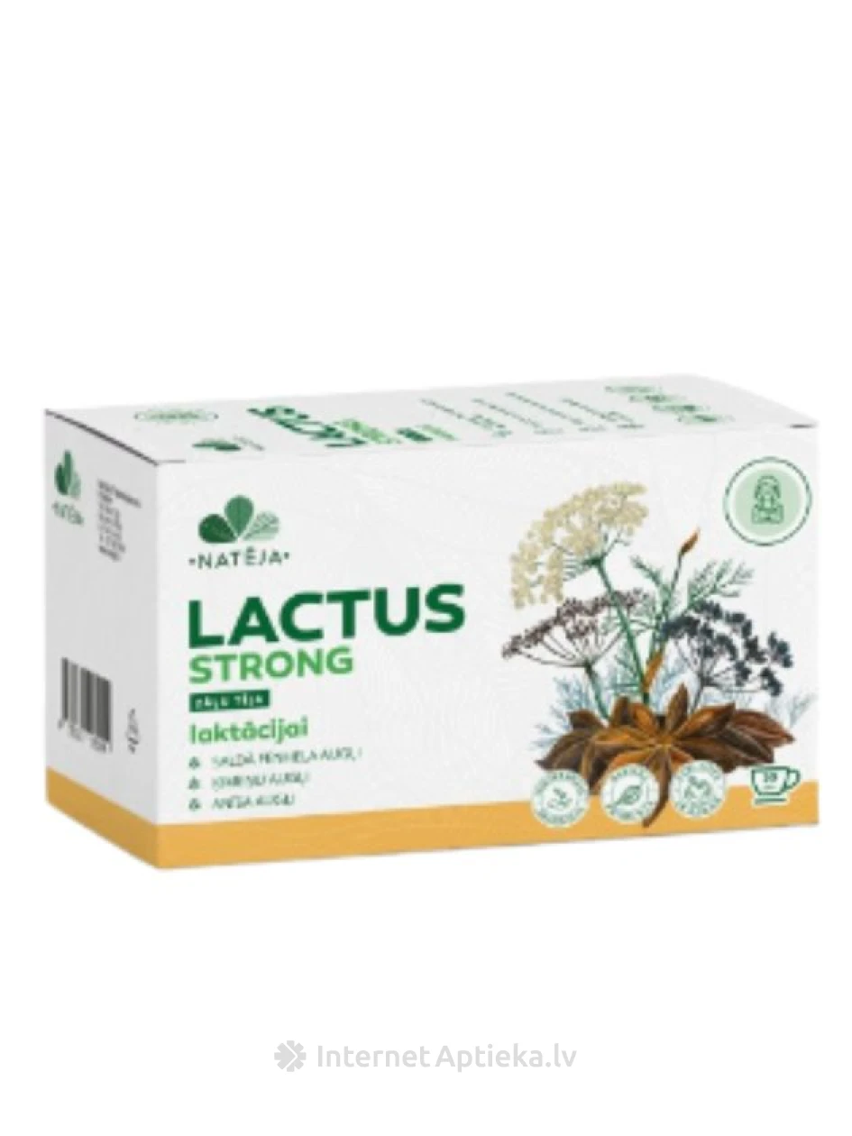 Nattea Lactus Tugev taimetee | internetaptieka.lv