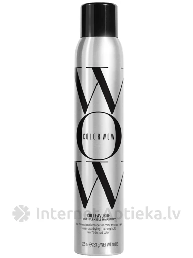 COLOR WOW cult favorite firm+flexible juukselakk, 295 ml | internetaptieka.lv