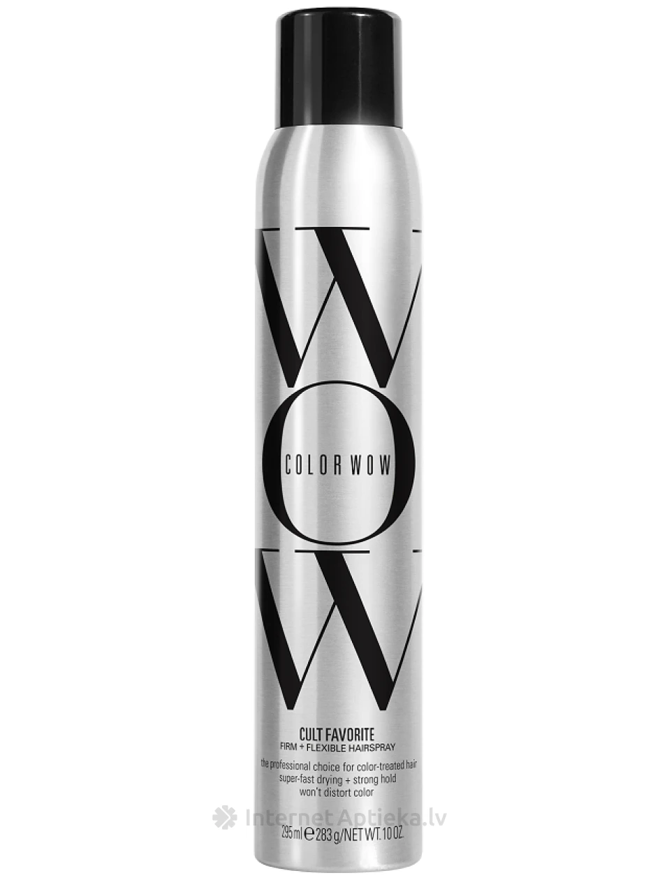 COLOR WOW cult favorite firm+flexible juukselakk, 295 ml | internetaptieka.lv