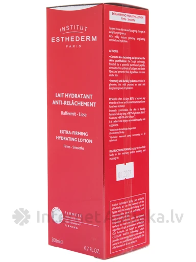 Institut Esthederm Extra Firming hydration losjons ķermenim, 200 ml | internetaptieka.lv