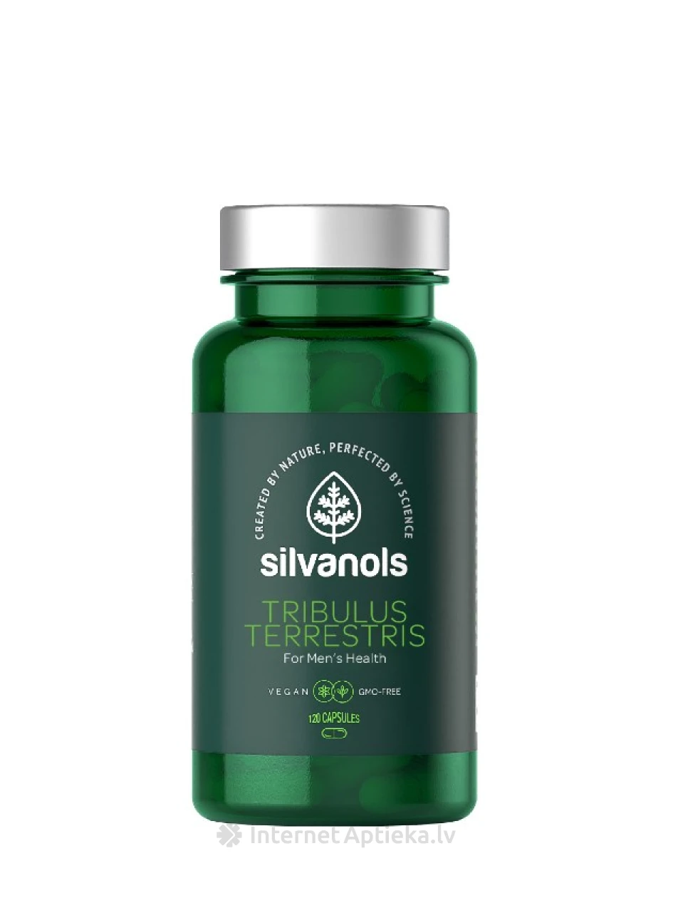 Silvanols Tribulus Terrestris, 120 kapsulas | internetaptieka.lv