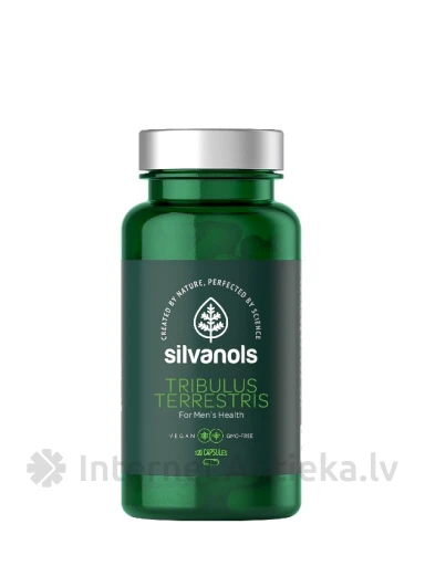 Silvanols Tribulus, 120 капсул | internetaptieka.lv
