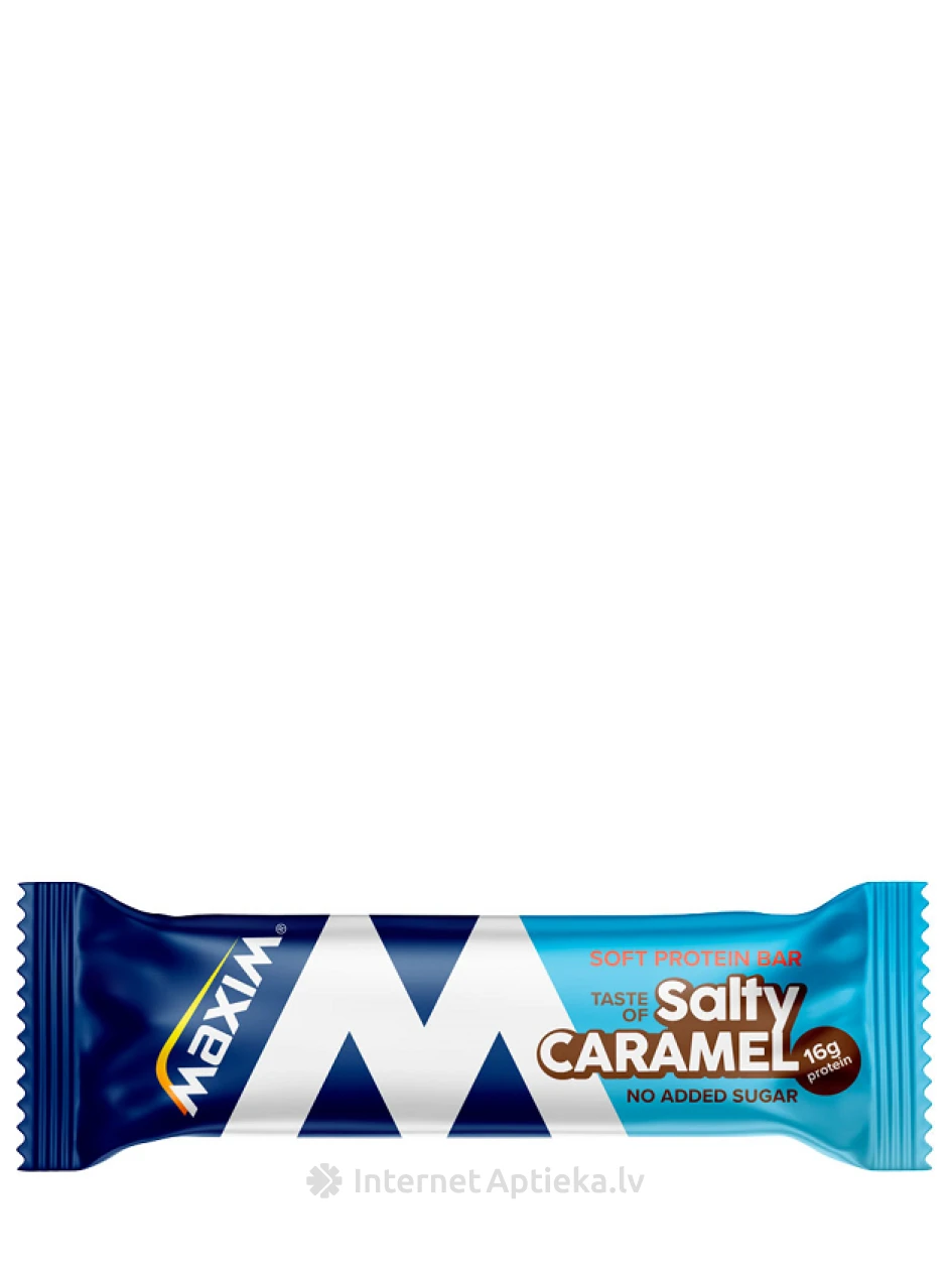 MAXIM proteīna batoniņš ar sāļās karameles garšu, 55 g | internetaptieka.lv