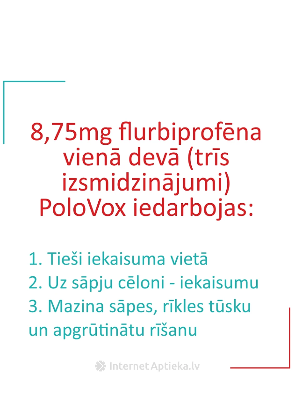 Polovox спрей, 8.75мг на дозу, 15 мл | internetaptieka.lv