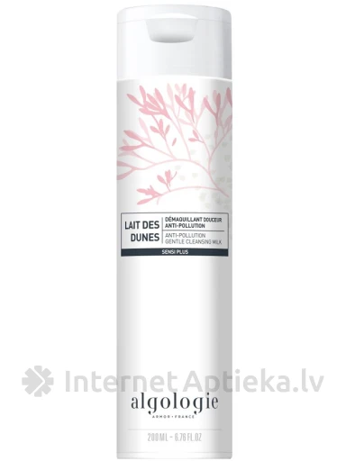 ALGOLOGIE SENSI PLUS Anti-Pollution Gentle Õrn puhastuspiim, 200 ml | internetaptieka.lv