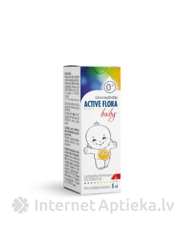 ACTIVE FLORA baby+, 5 ml | internetaptieka.lv