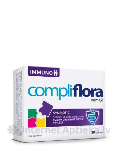 CompliFlora Immuno, 30 kapslit | internetaptieka.lv