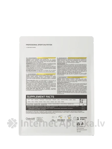 OstroVit Creatine Monohydrate Lemon pulveris, 300 g | internetaptieka.lv