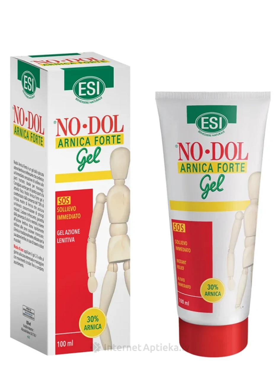 BE NO-Dol Arnica forte geel, 100 ml | internetaptieka.lv