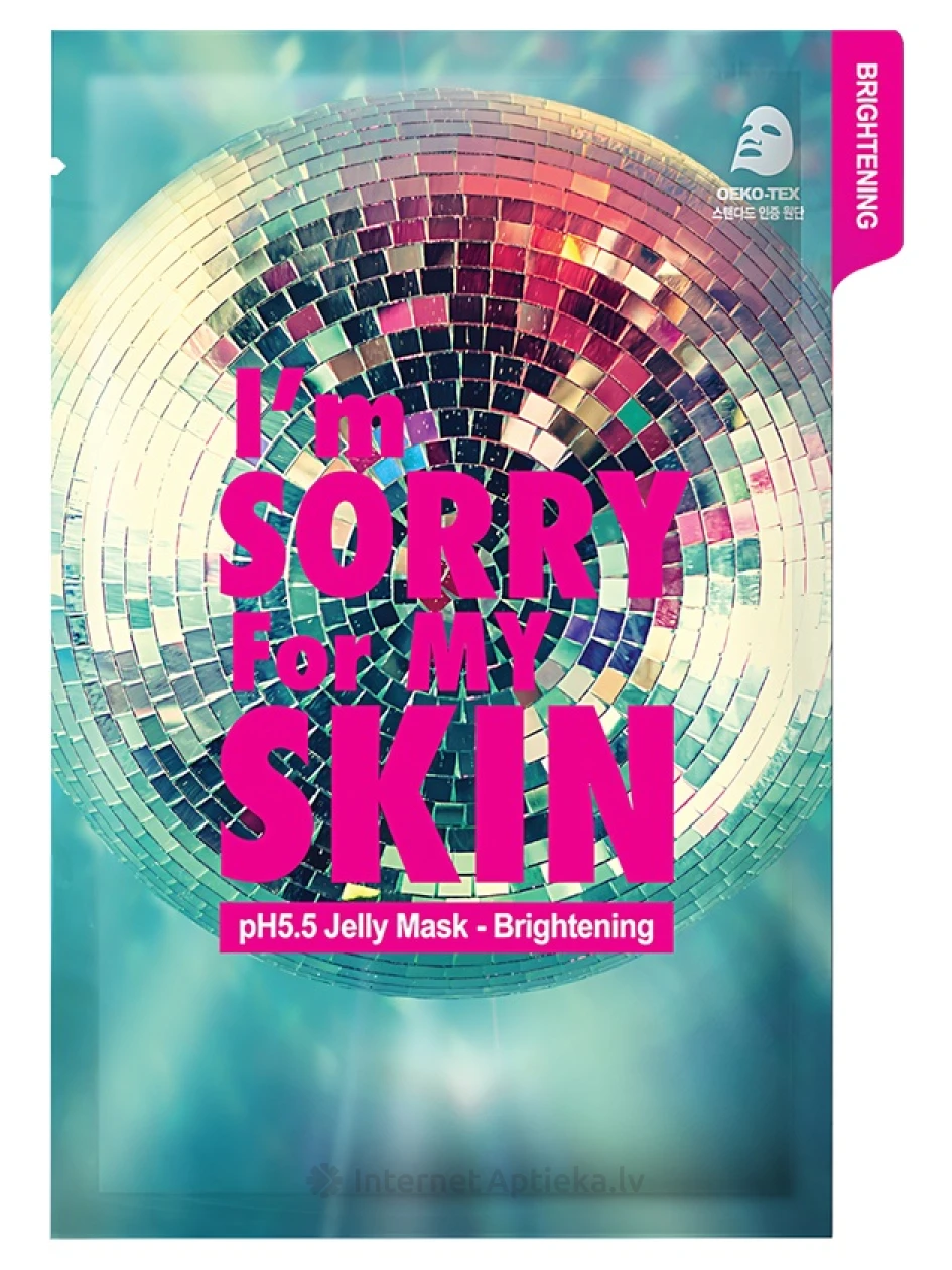 I'm Sorry For My Skin pH5.5 Jelly Mask - Brightening Näomask, 33 ml | internetaptieka.lv
