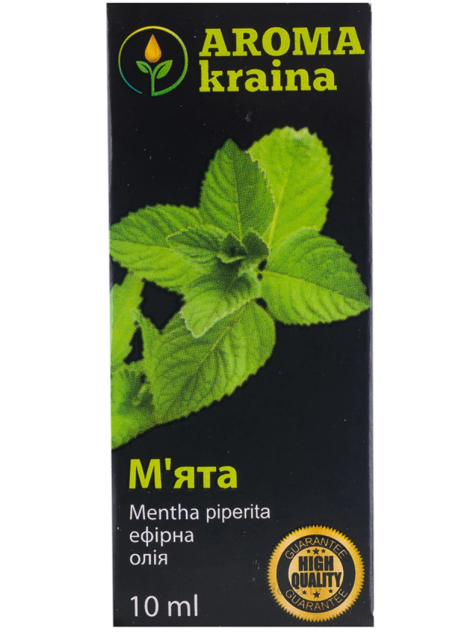 Мятное эфирное масло, 10 мл | internetaptieka.lv