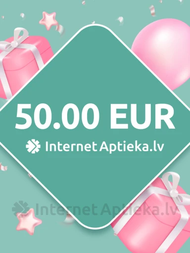 Подарочная карта 50.00 Eur, 1 шт. | internetaptieka.lv