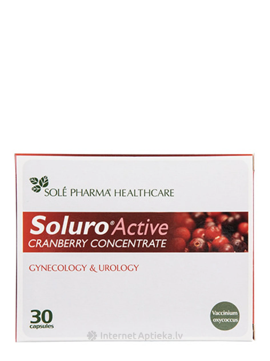Soluro, 30 kapslit | internetaptieka.lv
