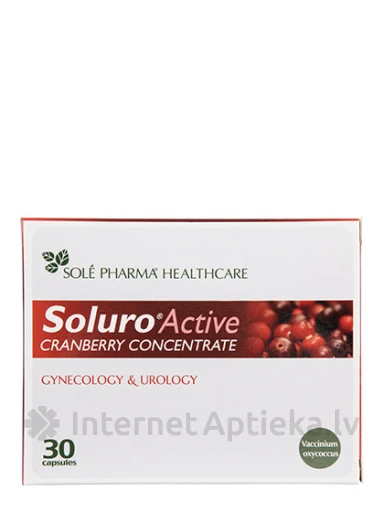 Soluro, 30 kapsulas | internetaptieka.lv