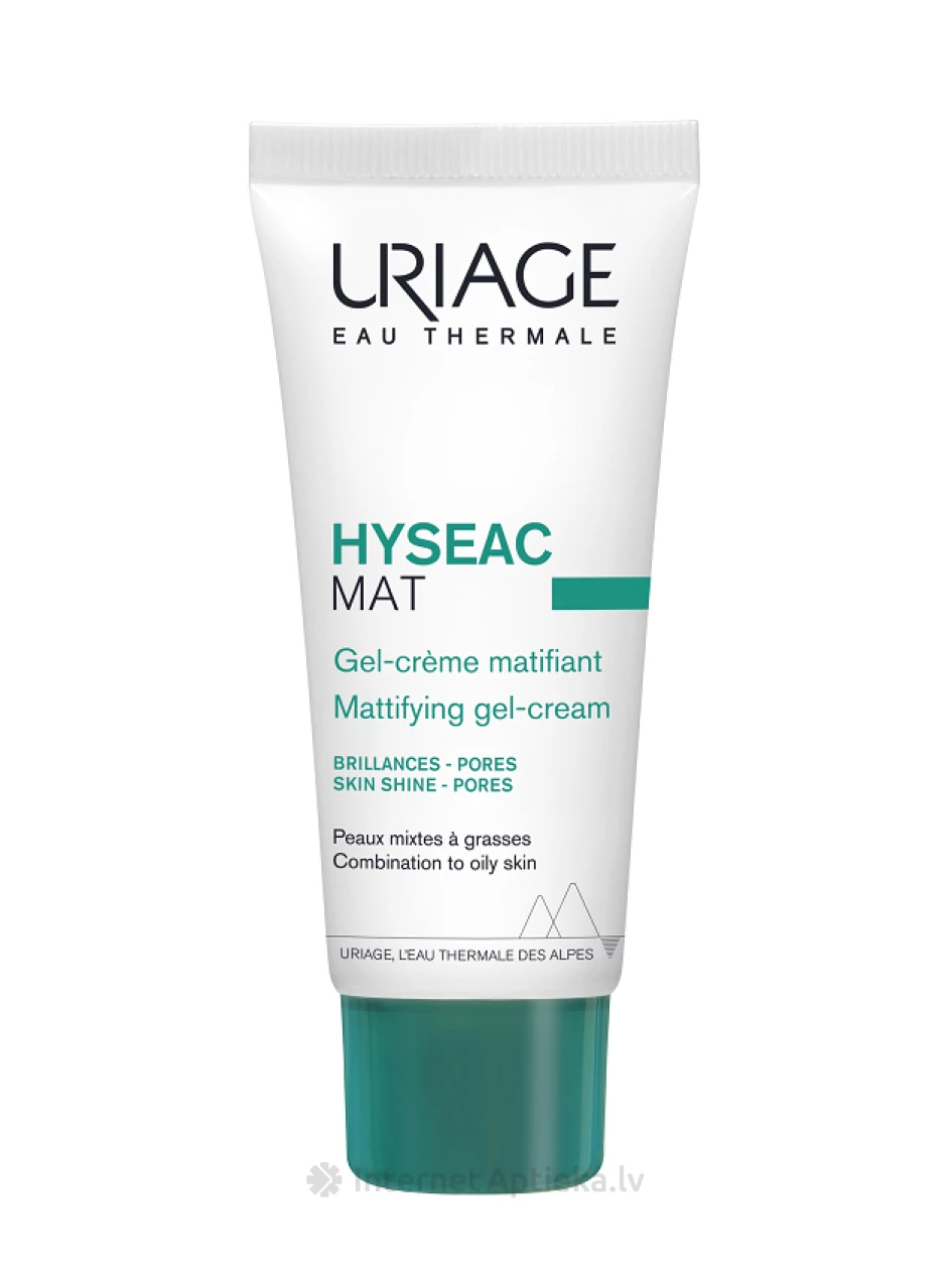 URIAGE Hyseac Mat Матирующий гель-крем, 40 мл | internetaptieka.lv