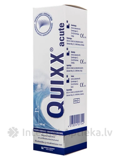 Quixx Acute deguna aerosols, 100 ml | internetaptieka.lv