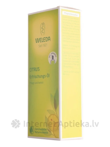 Weleda õli Citrus pumbaga, 100 ml | internetaptieka.lv