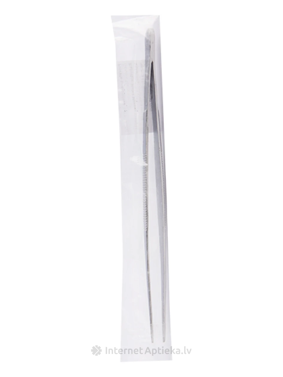 Pincete ar asiem galiem 16 cm - nerūsējošais tērauds, 1 gb. | internetaptieka.lv