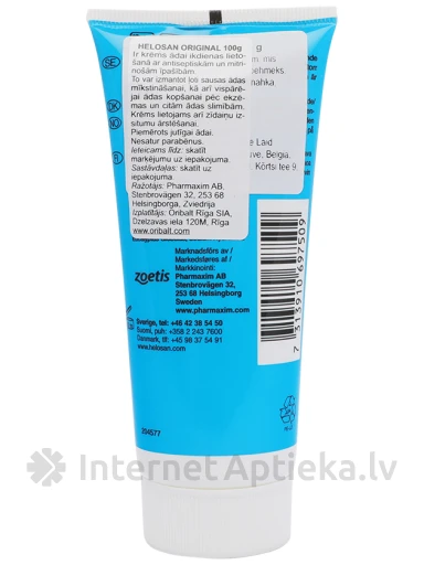 Helosan kreem parabeenivaba, 100 g | internetaptieka.lv