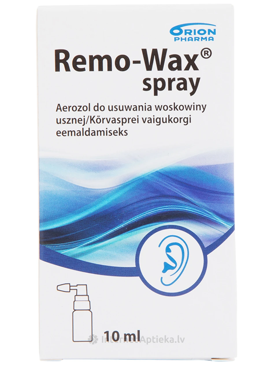 Remo-Wax ausu aerosols, 10 ml | internetaptieka.lv